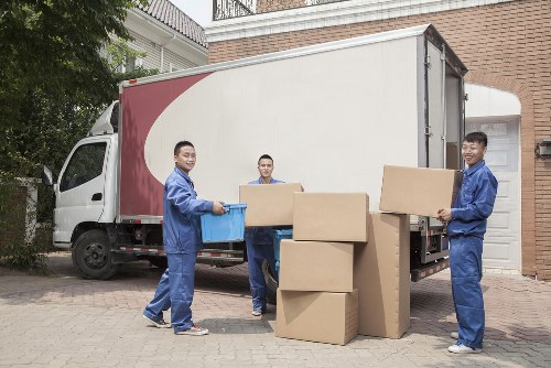 Man and van vehicle ready for a local move in Enfieldwash