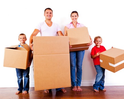Removal team helping with a home move in Enfieldwash