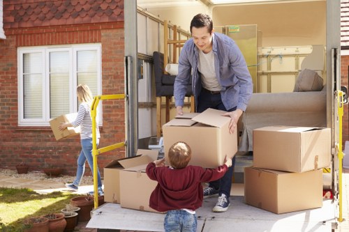 Professional packing service for a home move in Enfieldwash