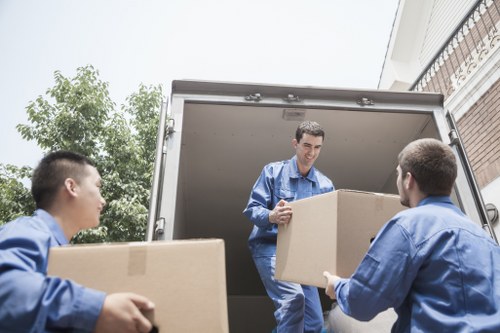 Local van used for furniture moving and removals in Enfieldwash