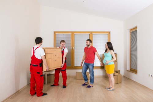 Small business delivery and removal service with a van in Enfieldwash