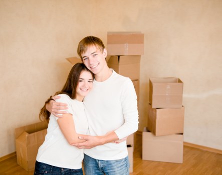 Packaged household items ready for house removals service
